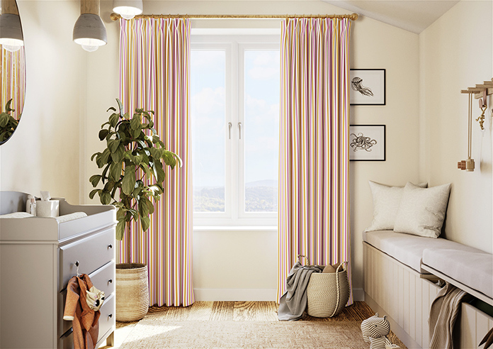 The British Stripe Co. Catherine, Notting Hill No.2 - Made to Measure Curtains - Image 3